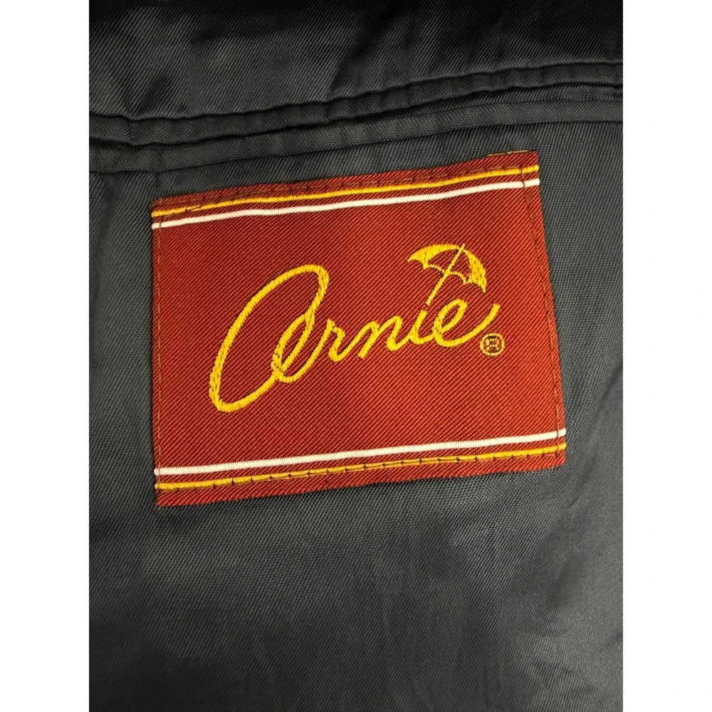 Vintage Arnie Arnold Palmer Umbrella Logo Blazer Buttons Set of 6 Two Tone Gold